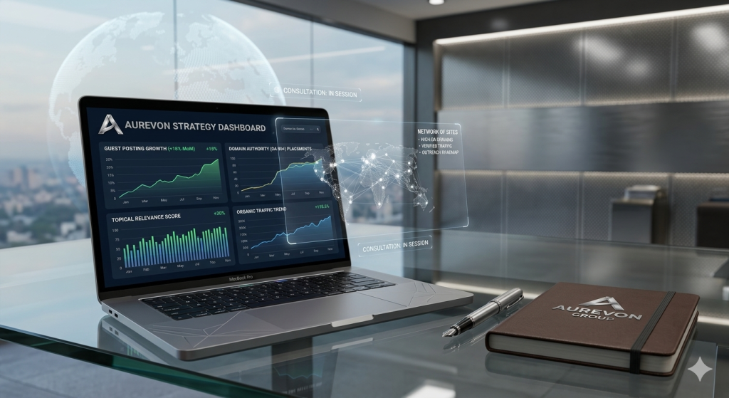 Digital Strategy Consultation at Aurevon Group Office